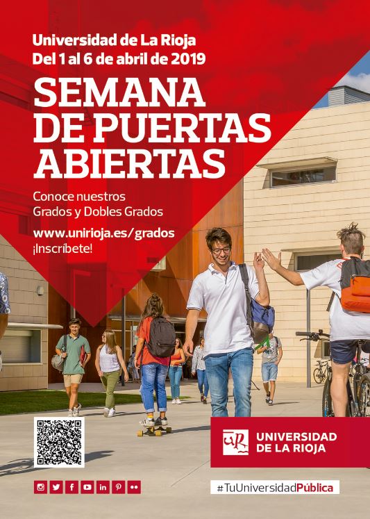 Jornadas Informativas y de Puertas Abiertas en la Universidad de La Rioja