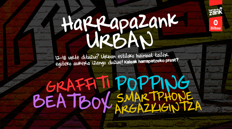 Talentos y talleres gratuitos con Harrapazank