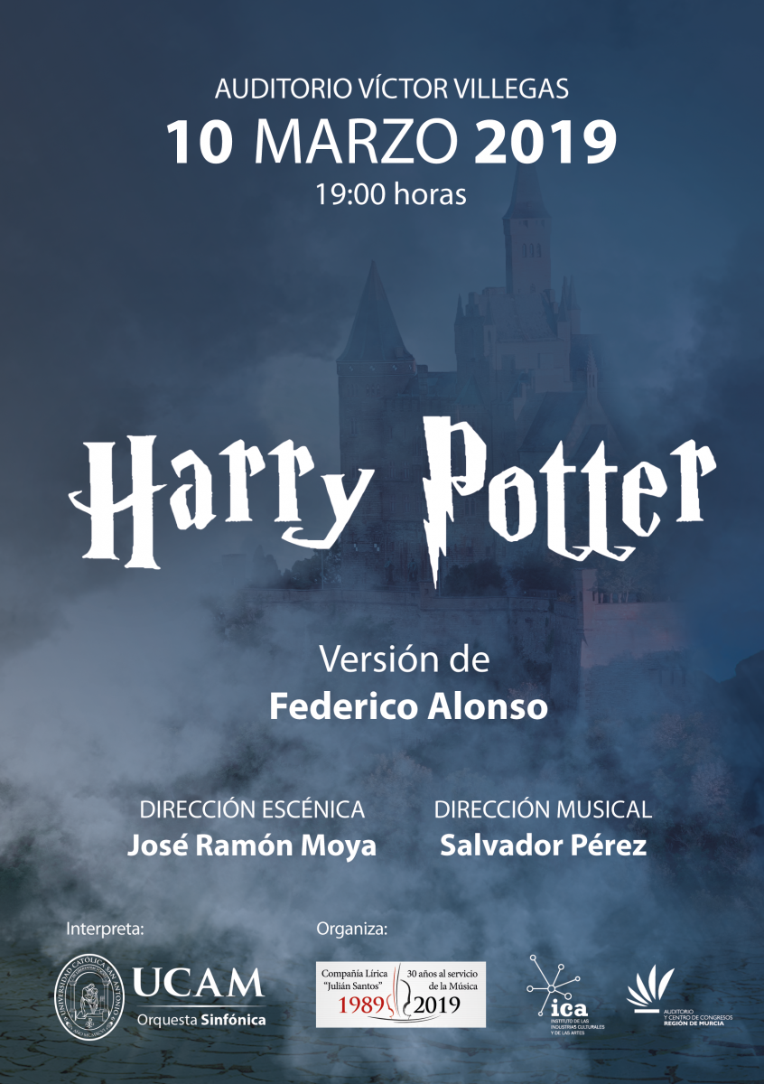 La Orquesta Sinfónica de la UCAM interpretará la banda sonora de Harry Potter.