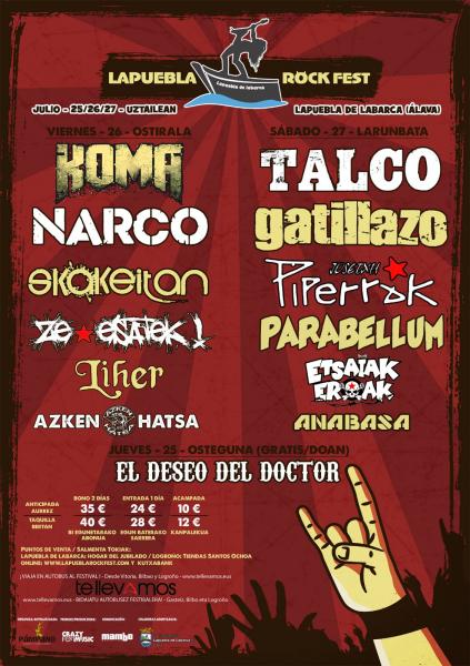 Nueva edición de La Puebla Rock Fest