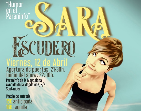 ¡Aplazado hasta nuevo aviso! Sara Escudero en Santander