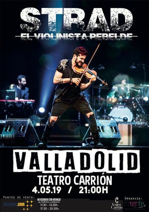 Strad , el violinista rebelde en el Teatro Carrión