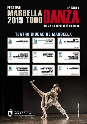 11º Festival Marbella Todo Danza 2019 – Programación Completa
