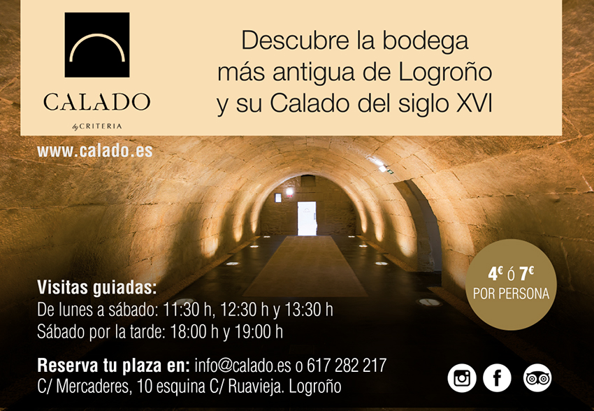 Visita Calado, la bodega más antigua de Logroño