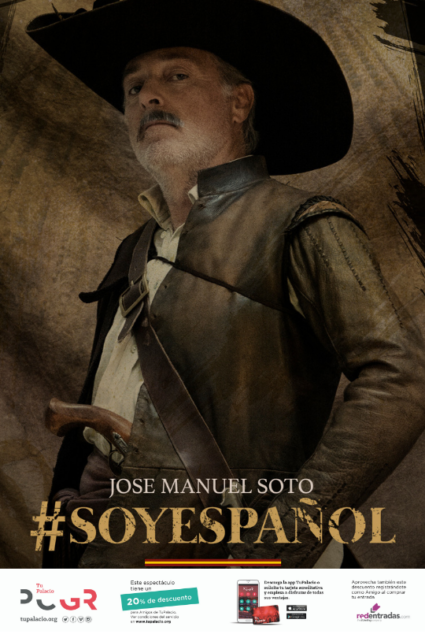 José Manuel Soto nos trae #SOYESPAÑOL  en mayo Palacio de Congresos Granada