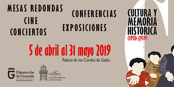 Jornadas de memoria histórica de Diputación de Granada 2019