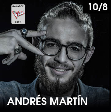 Andrés Martín (ganador de La Voz) en Starlite Marbella 2019
