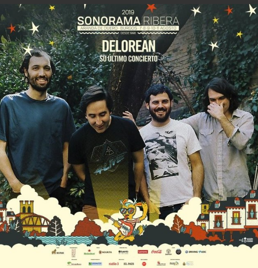 Delorean, nueva confirmación para el Sonorama Ribera 2019