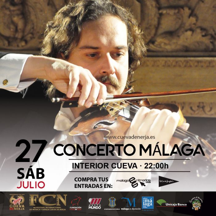 Concerto Málaga en la Cueva de Nerja en Málaga