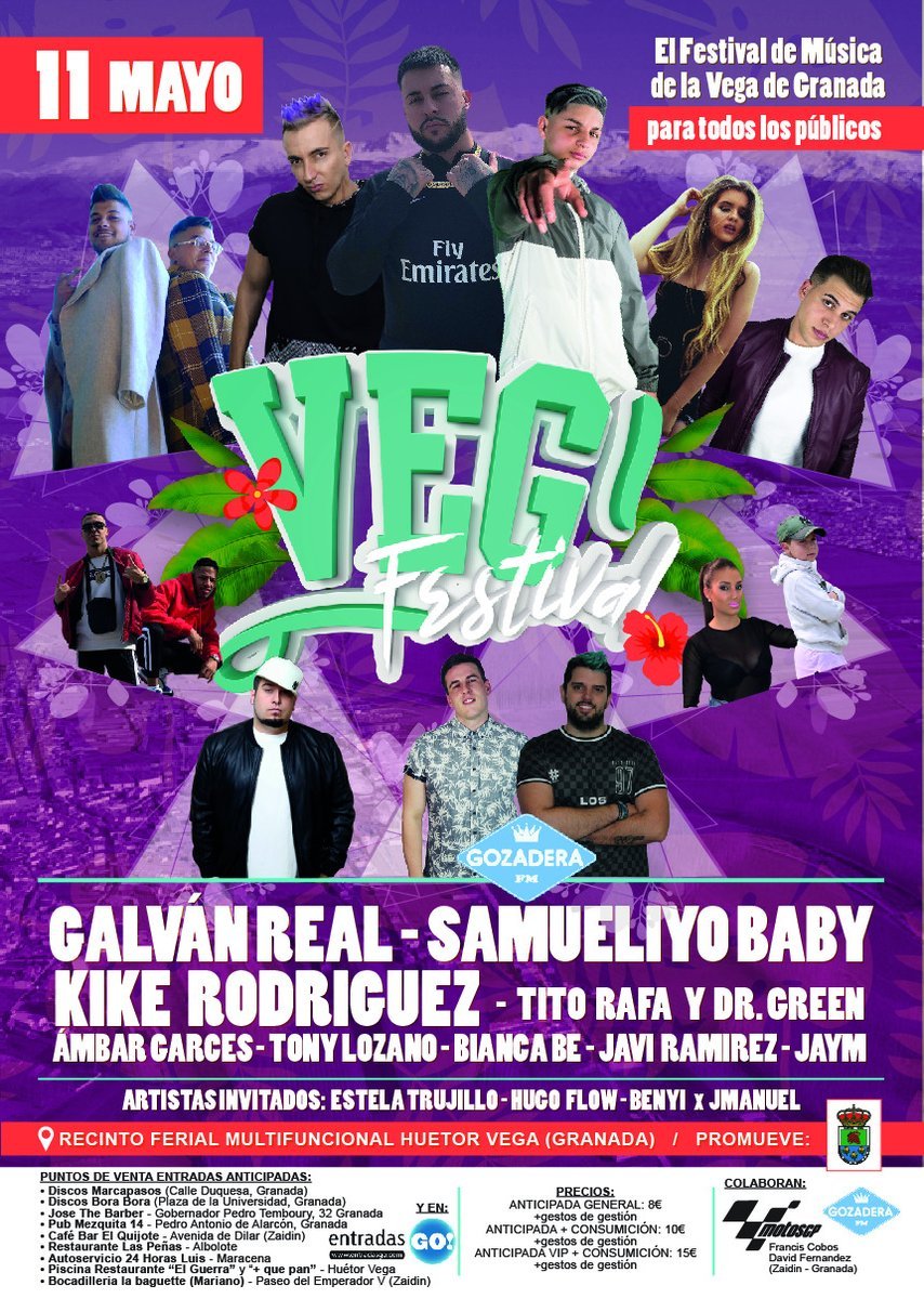 Llego Veg Festival 2019 en Huétor Vega, Granada