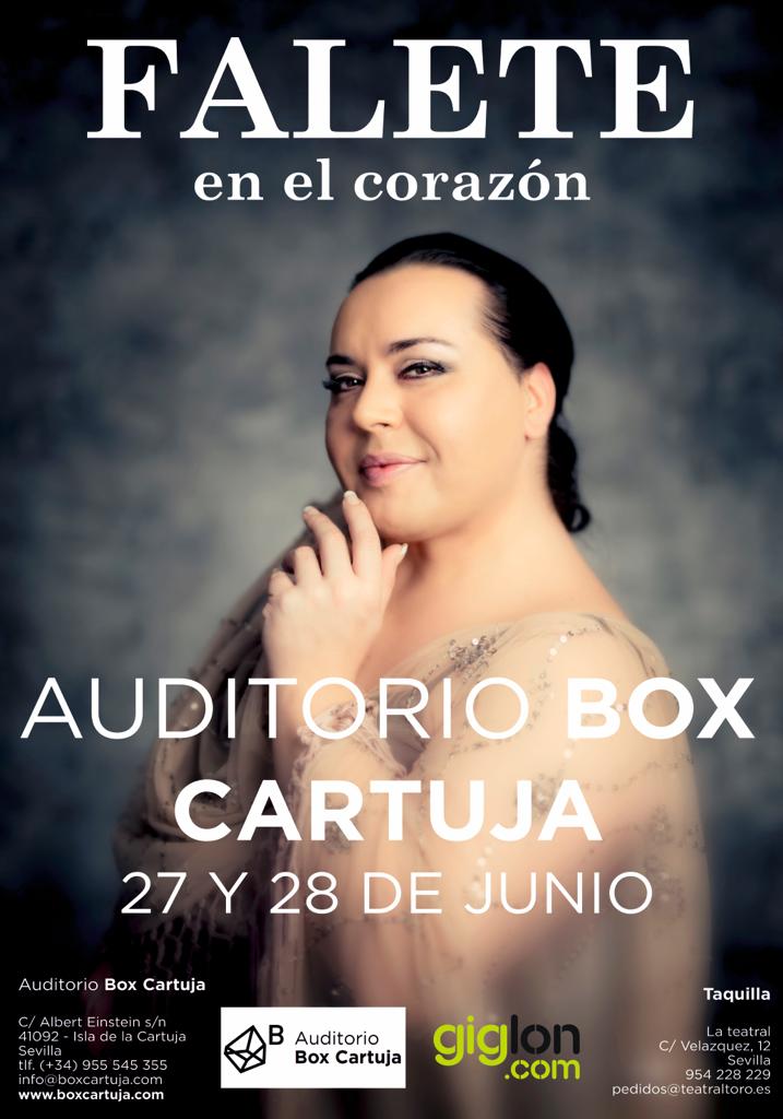 Falete presenta En el Corazón en Box Cartuja de Sevilla
