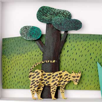 Cuentos de la selva. Por Antonio Santos en Museo ABC de Dibujo e Ilustración en Madrid