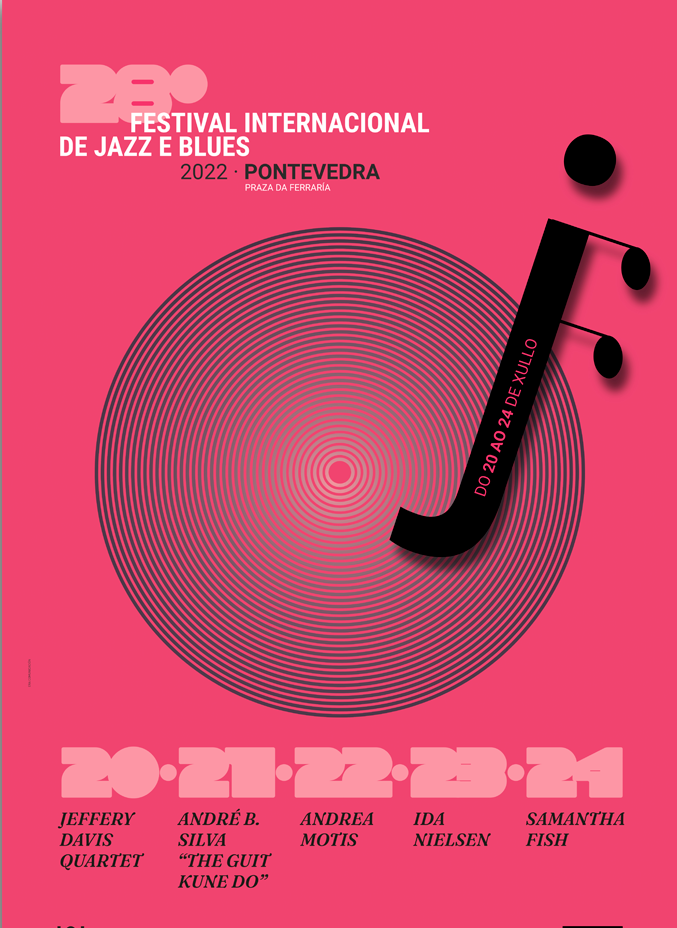 Cartel festival Jazz Pontevedra