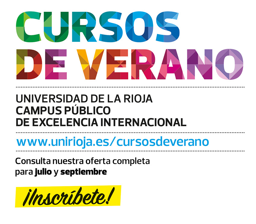 Cursos de verano 2019 de la Universidad de La Rioja
