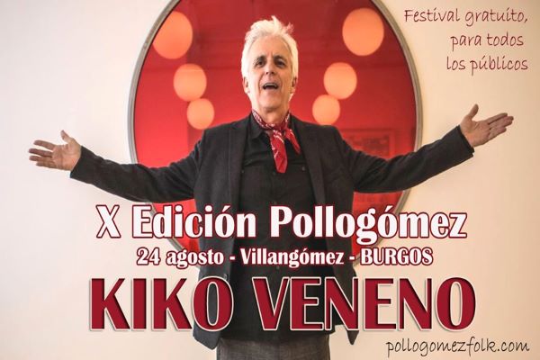 Festival Pollogómez Folk 2019 con Kiko Veneno