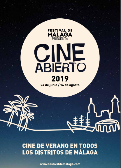 Programación Cine Abierto 2019 en los once distritos de Málaga