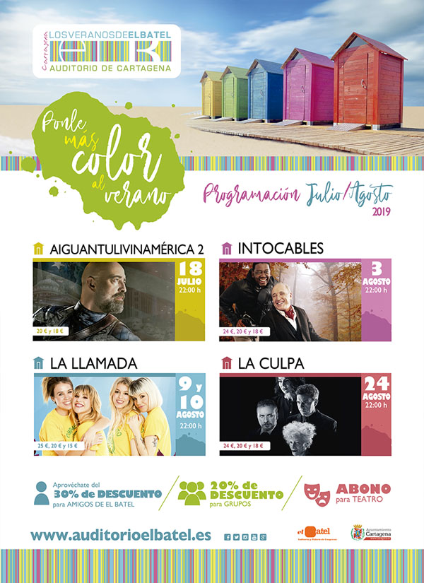 Humor, musicales y teatro en ‘Los veranos del Batel’ en Cartagena