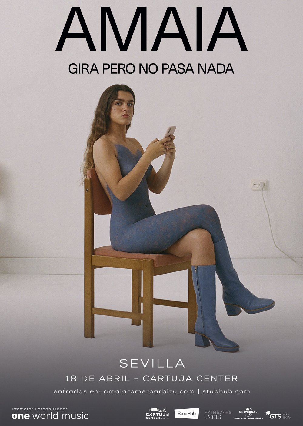 Amaia presenta Pero no pasa nada en el Cartuja Center de Sevilla