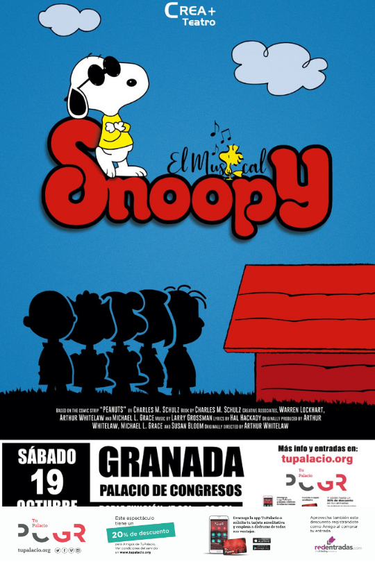 Snoopy, El Musical en el Palacio de Congresos de Granada
