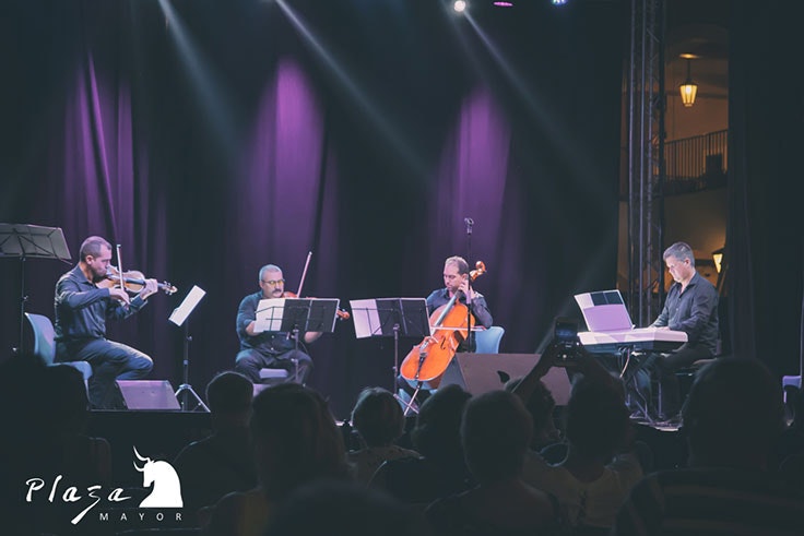 Cuarteto de la Sinfónica de Málaga en el Festival de Verano de Plaza Mayor 2019