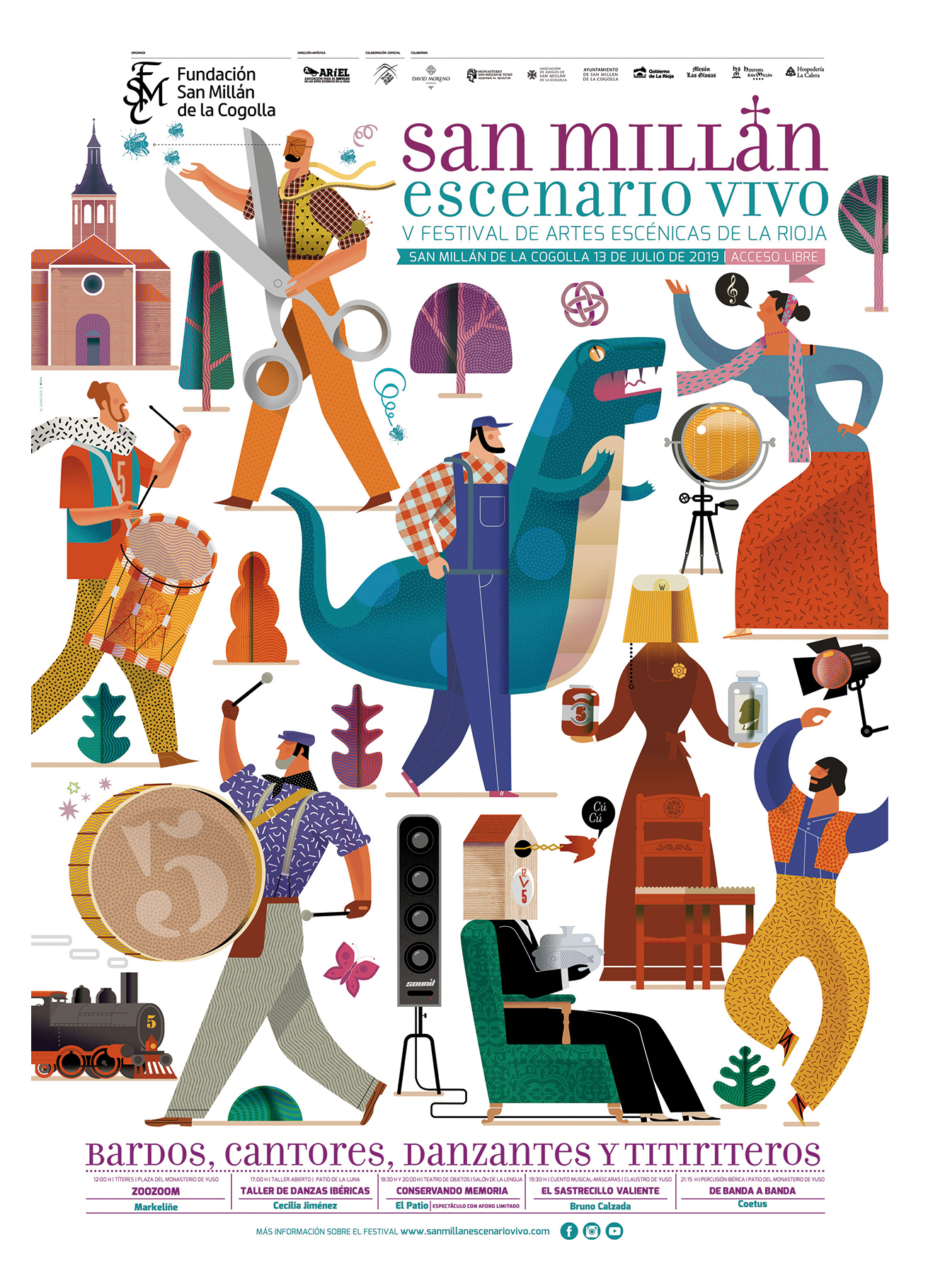 San Millán Escenario Vivo, V Festival de Artes Escénicas en La Rioja
