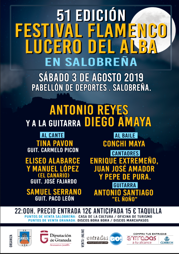 51 Edición Festival Flamenco Lucero del Alba en Salobreña