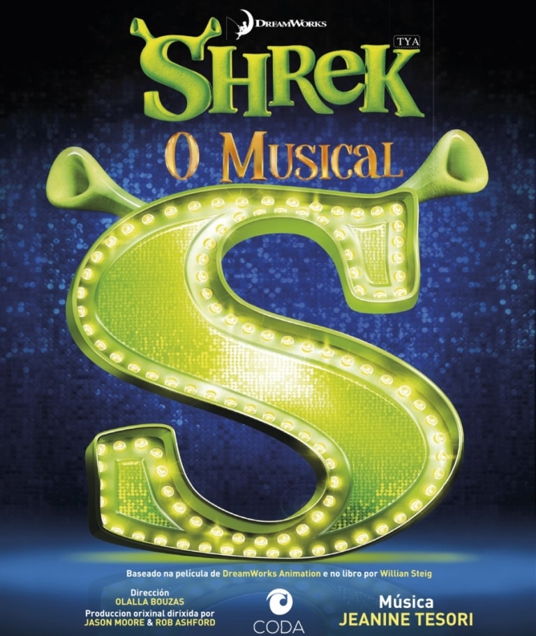 Shrek, O musical, espectáculo familiar en Pontevedra