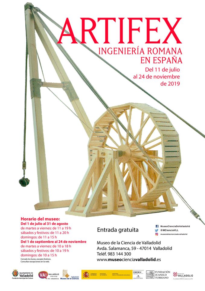 Exposición temporal Artifex. Ingeniería romana en España