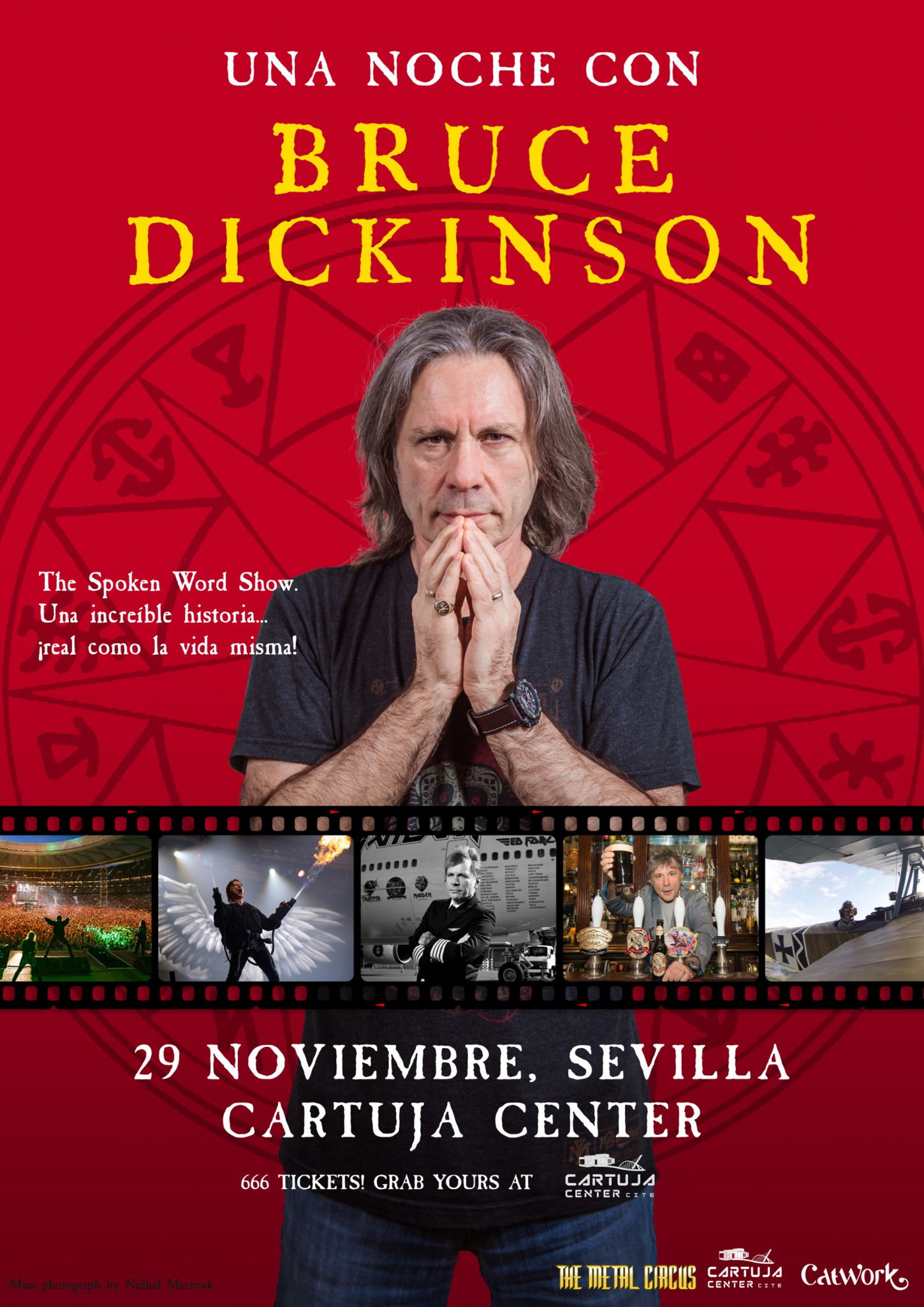 Una noche con Bruce Dickinson en Cartuja Center de Sevilla
