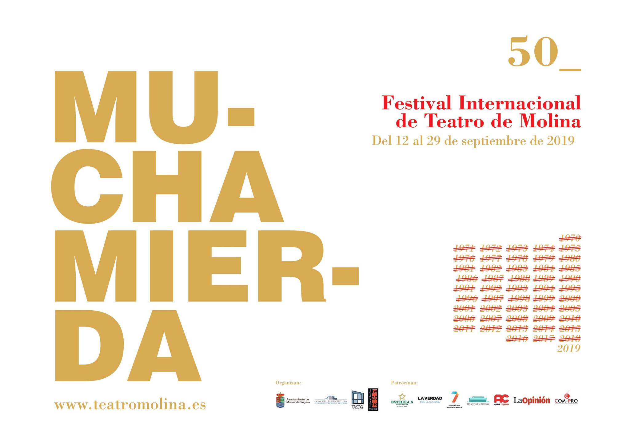 Festival de Teatro de Molina de Segura 2019