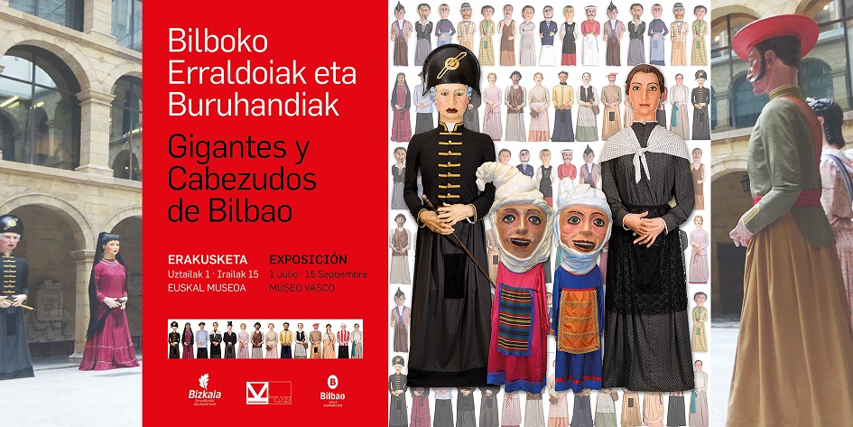 Más visitas guiadas a la exposición Gigantes y Cabezudos del Museo Vasco de Bilbao