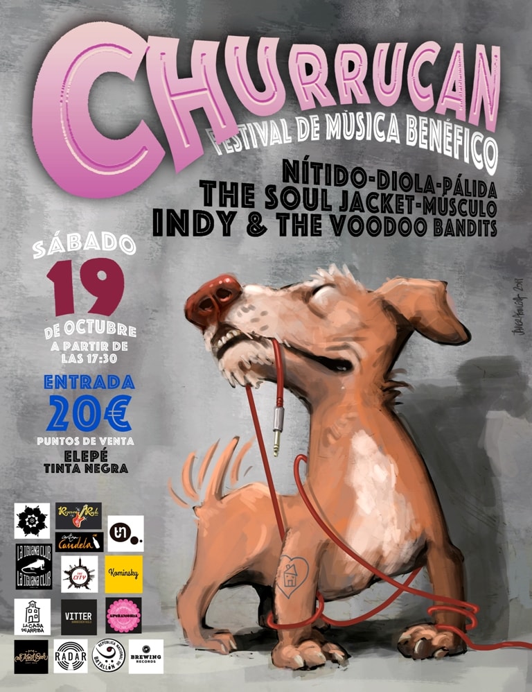 Churrucan, festival de música benéfico en Vigo
