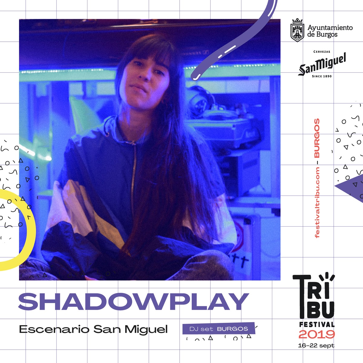 Concierto de Shadowplay, en el festival Tribu 2019