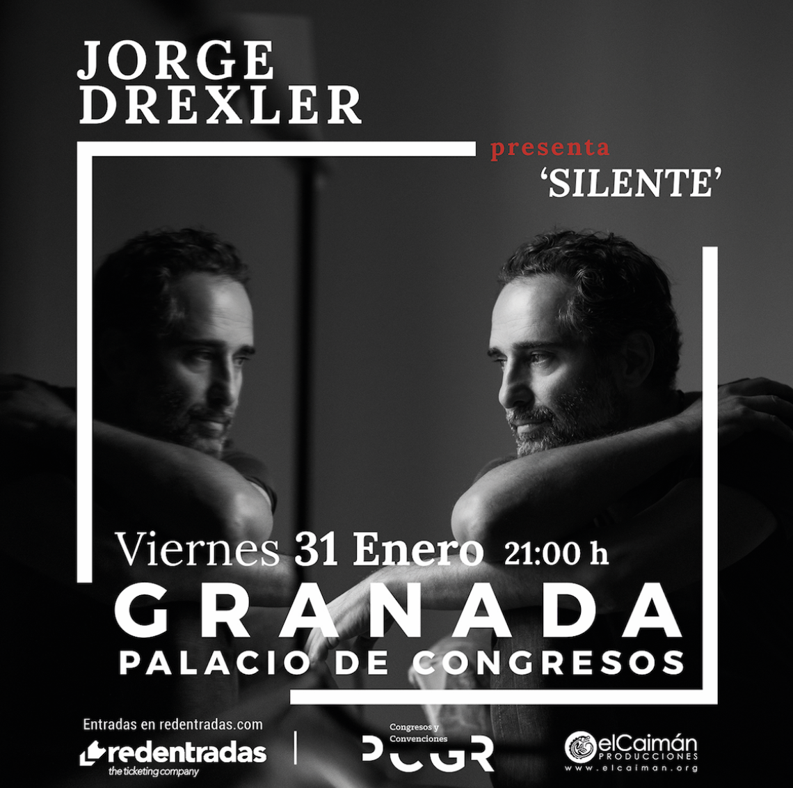 Jorge Drexler presenta en el Palacio de Congresos de Granada Silente