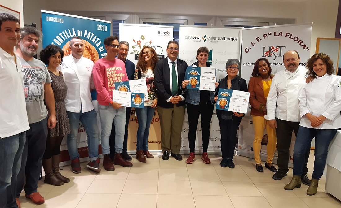 Ganadores del VI Concurso ‘La Mejor Tortilla de Patata de Burgos’