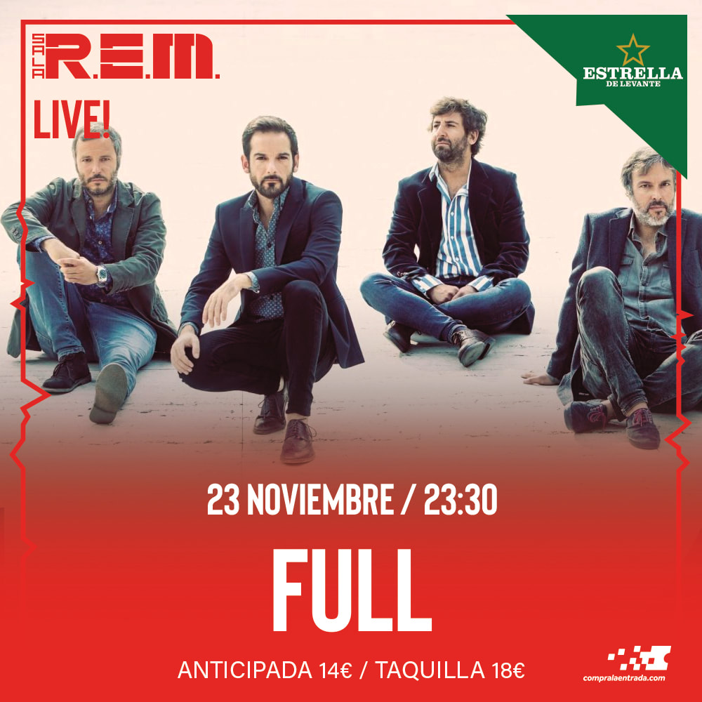 FULL en concierto en Sala REM de Murcia
