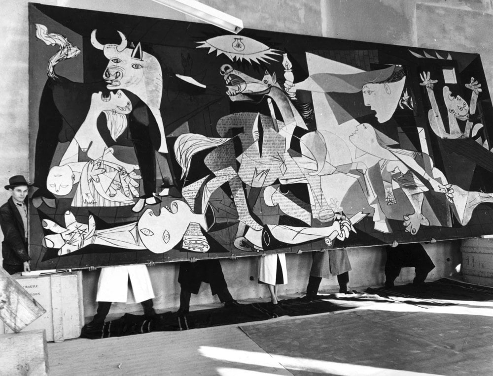 Picasso, el viaje del Guernica, exposición en Pontevedra