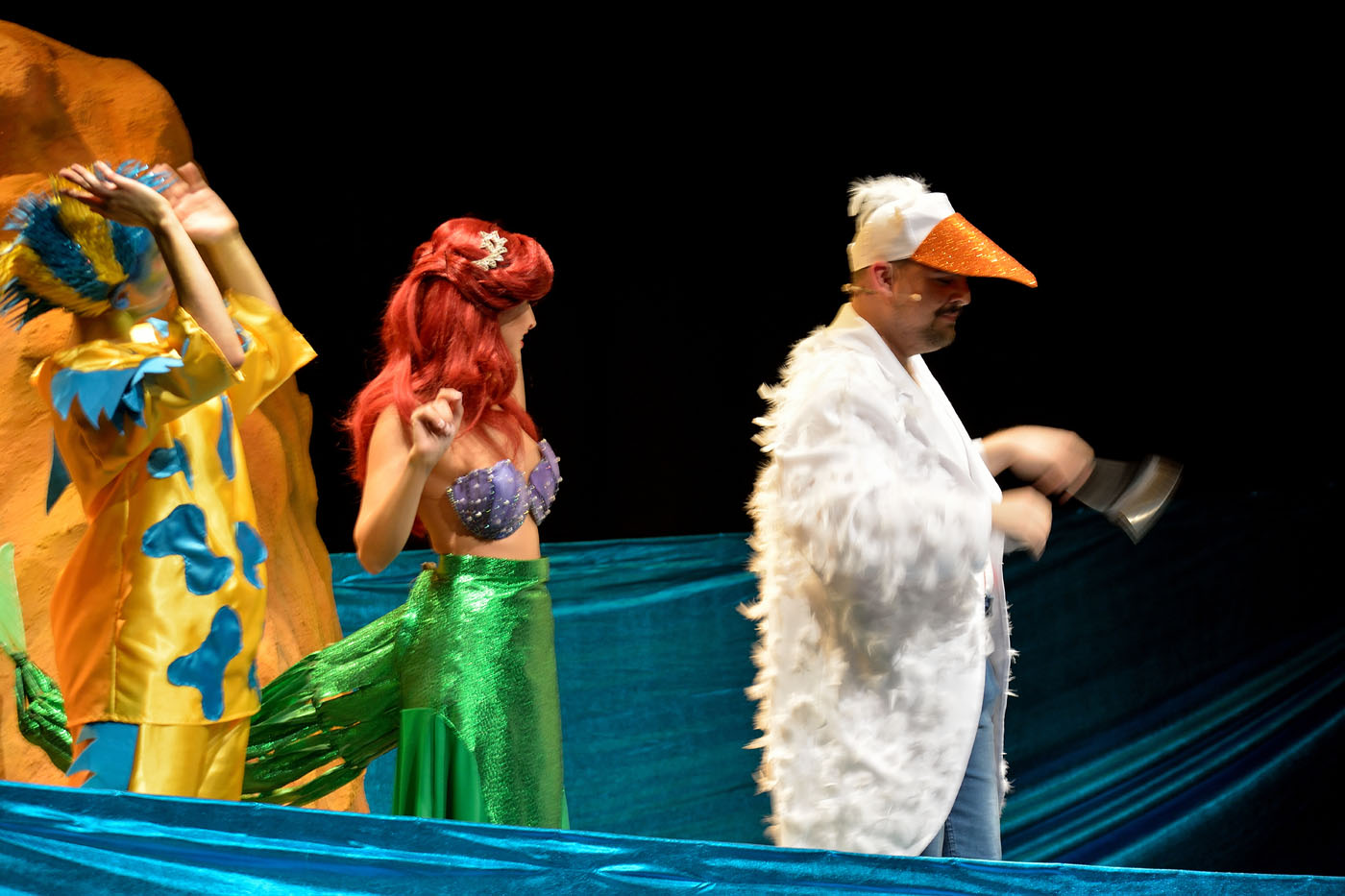 La Sirenita un musical debajo del mar en Atalaya-Centro TNT de Sevilla