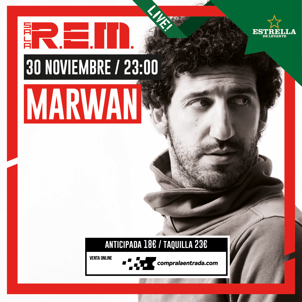 Marwan nos hará volar en la Sala REM de Murcia