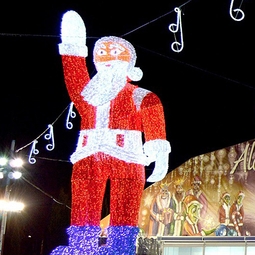 Alcalá, ciudad de la Navidad en Ronda del Henares en Madrid