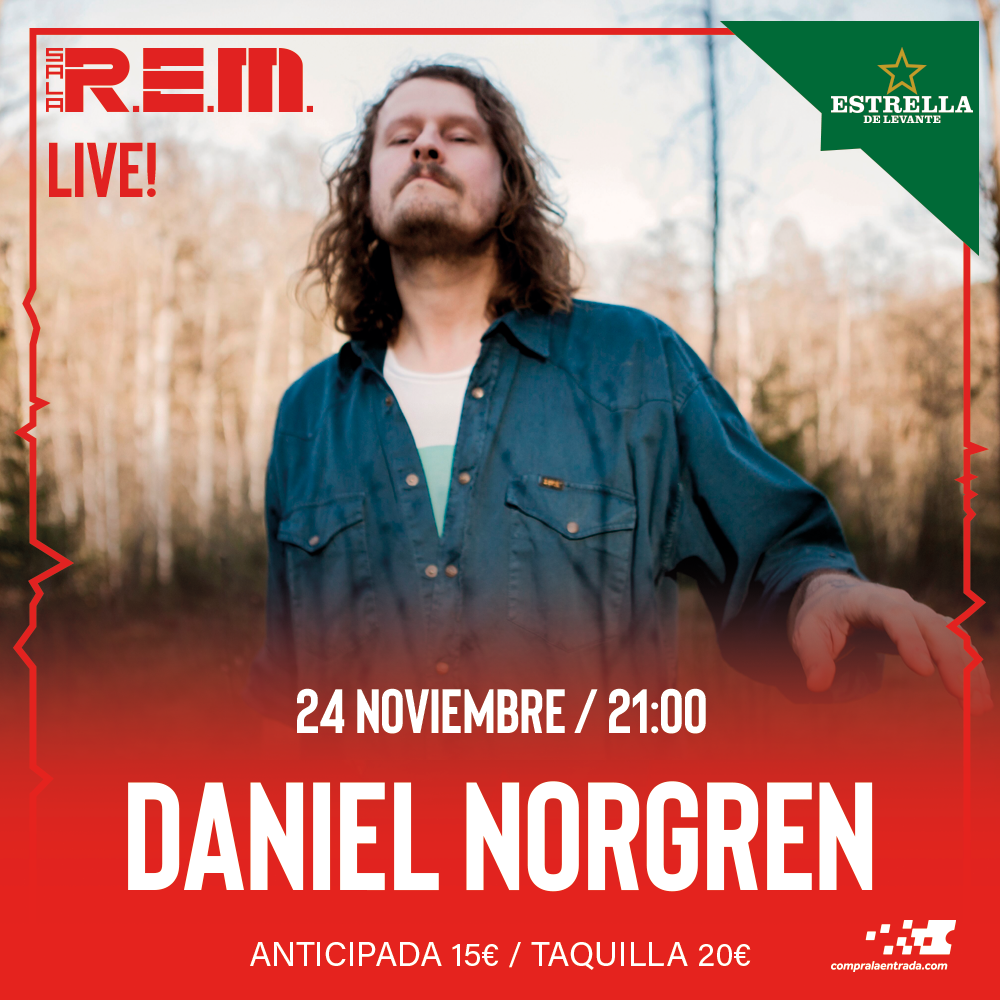 Daniel Norgren en Sala REM de Murcia