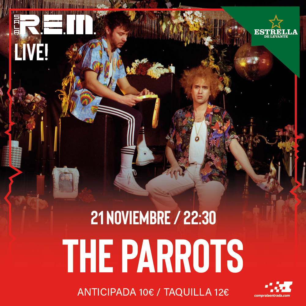 The Parrots en concierto en Sala REM de Murcia