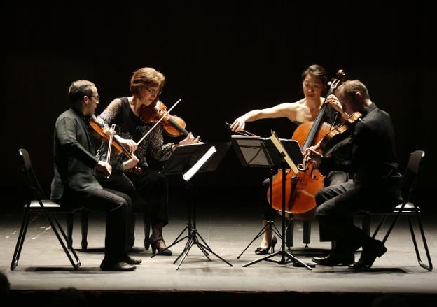 Cuarteto Brentano en Auditorio Víctor Villegas