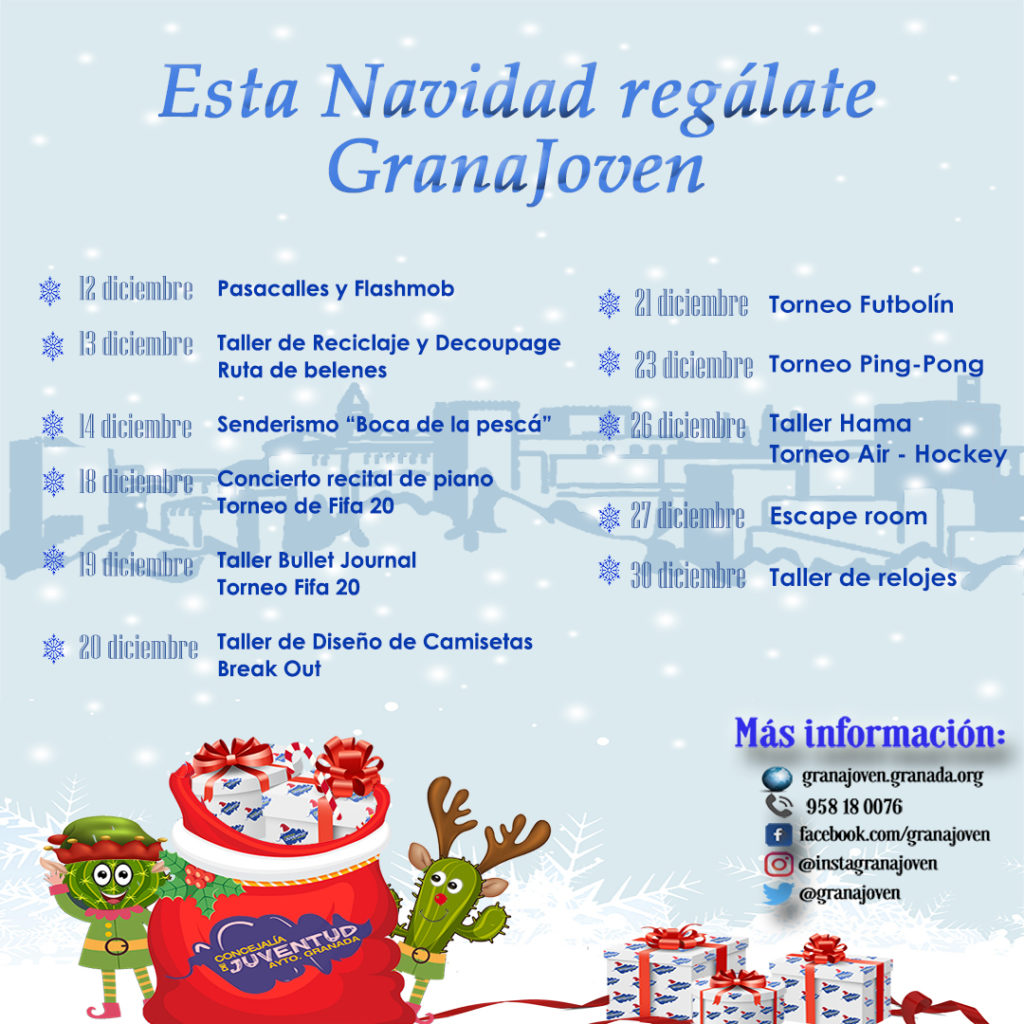 Toda la agenda y actividades de esta Navidad 2019 2020 Granada