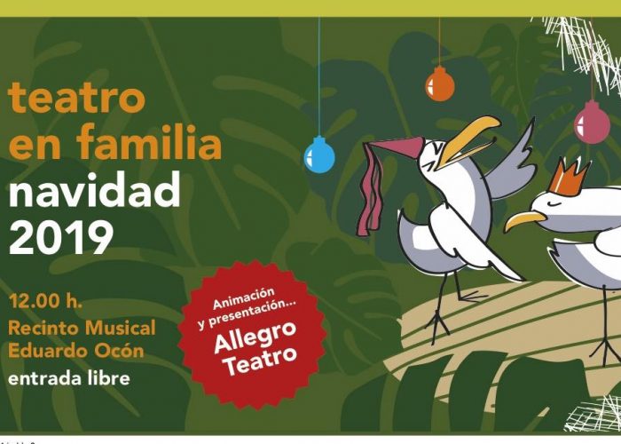 Teatro en Familia esta Navidad en el Recinto Eduardo Ocón del Parque en Málaga - Programación Completa