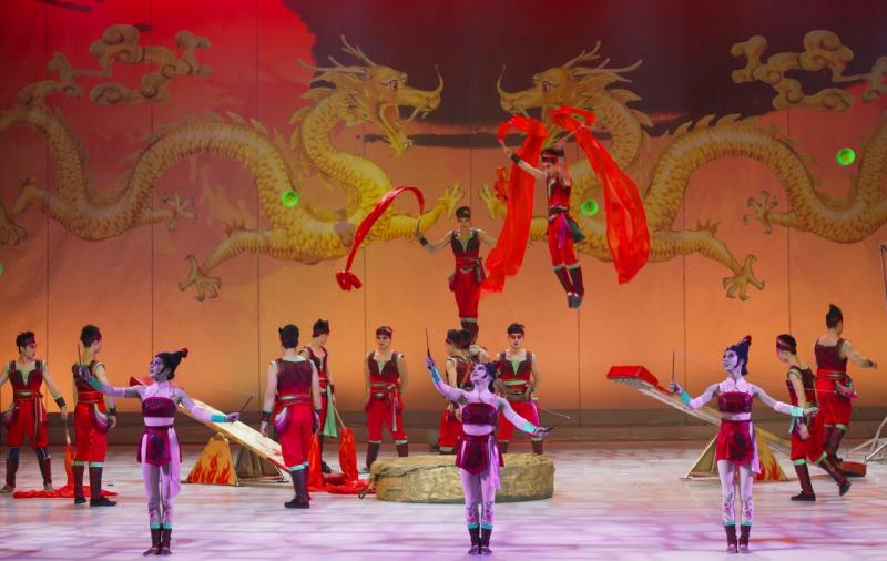 El circo acrobático de China en Auditorio El Batel