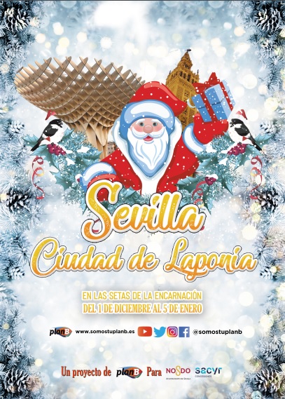 Laponia -hogar de Papá Noel- en Sevilla en Navidad 2019