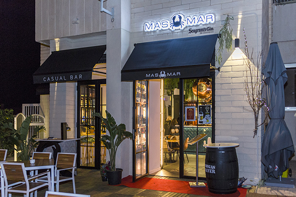 Masmar Casual Bar, un lugar inspirado en el océano