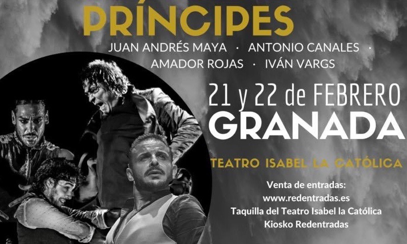 Príncipes de Juan Andrés Maya en el Teatro Isabel la Católica de Granada