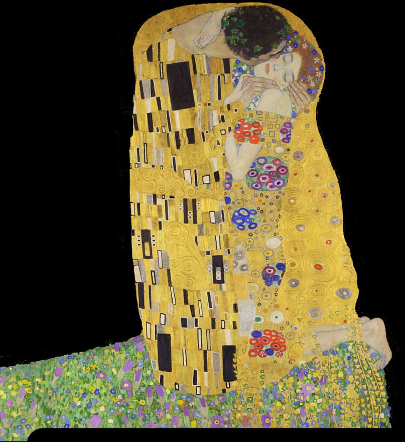 Exposición inmersiva El Oro de Klimt en Málaga